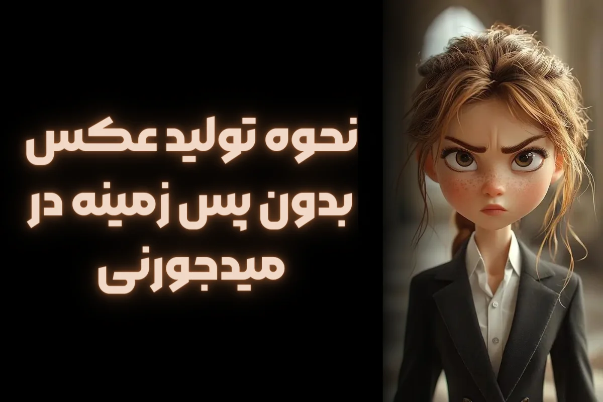 نحوه تولید عکس بدون پس زمینه در میدجورنی